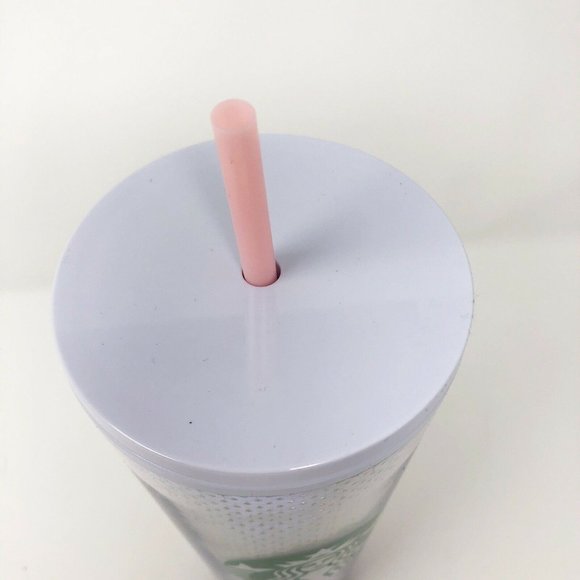 Starbucks White Sequin Holiday Cold Cup Venti - Picture 4 of 5